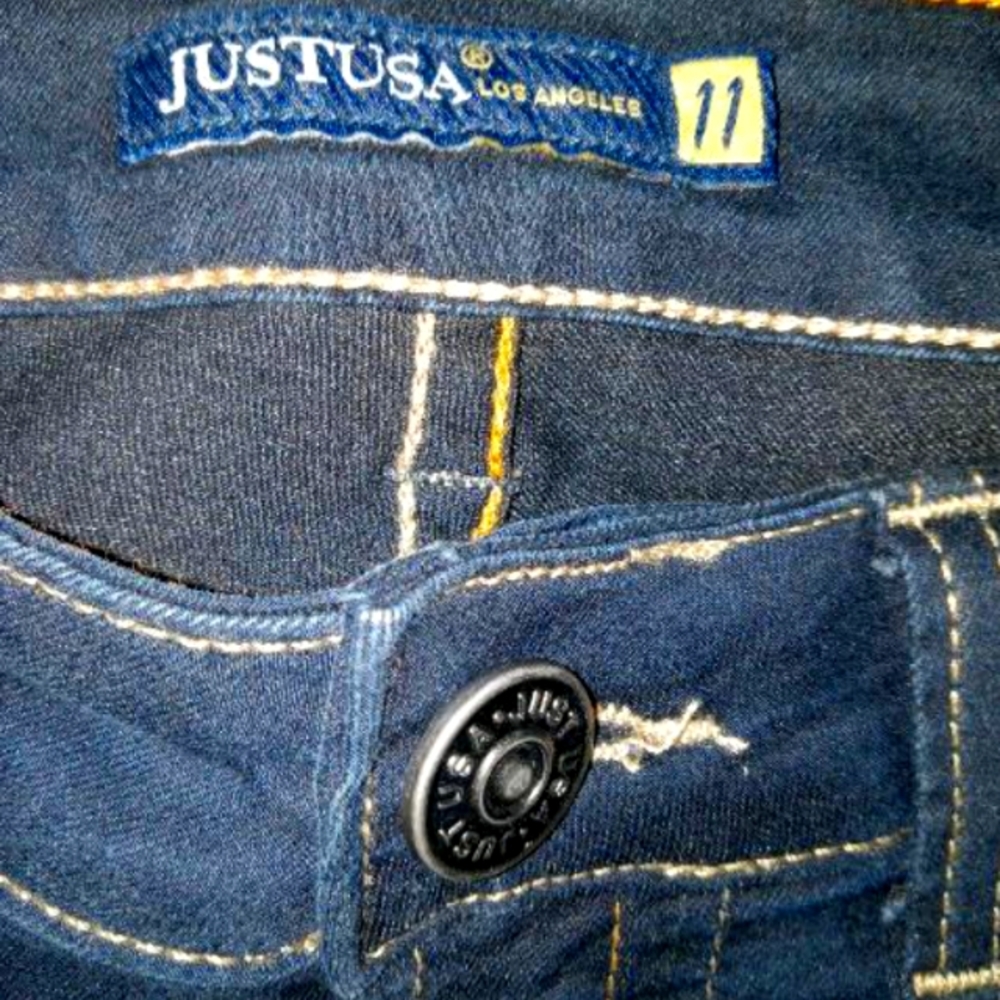 Junior blue skinny jeans size 11